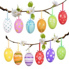 12Pezzi Appese Uova di Pasqua