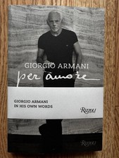 Giorgio Armani Hand SIGNED