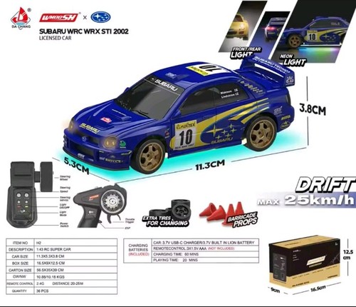 Subaru impreza drift rc - 1/43,