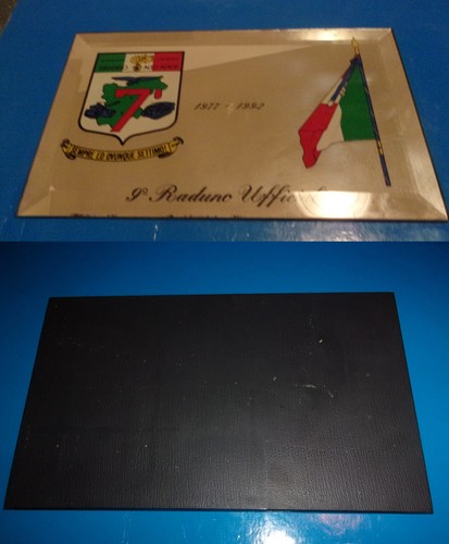 Carabinieri targa vetro - targa,