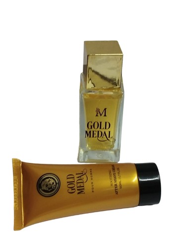 Gold metal kit profumo uomo - metal,