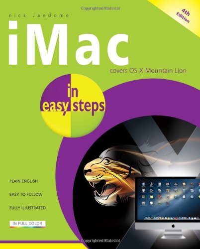 Imac easy steps covers os - imac, in