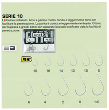 NEW Ami Tubertini Serie 10  25pz SPECIALE PESCA GROSSI PESCI MARE CARPODROMO