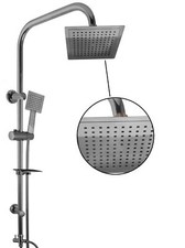 Asta saliscendi cromata