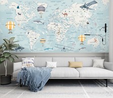 Pittura Mappa del Mondo 3D