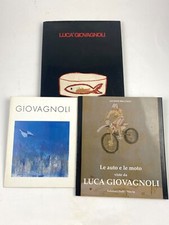 3 CATALOGHI LUCA GIOVAGNOLI: Lettere anonime, Le auto e le moto, Spirale Arte