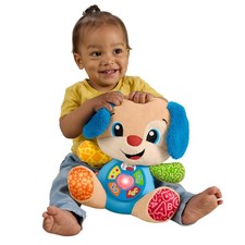 Giocattolo per l'apprendimento per Neonati Fisher-Price Ridi e Impara Peluche Mu