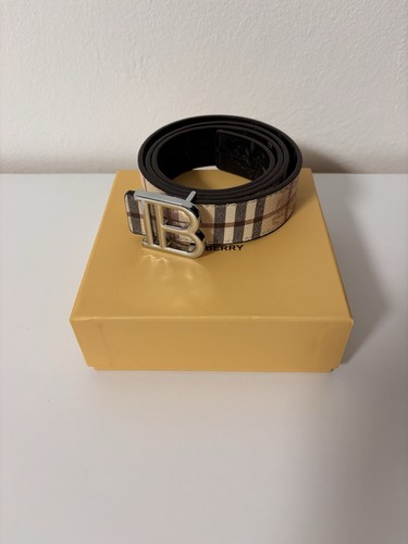Burberry cintura uomo check - cintura,
