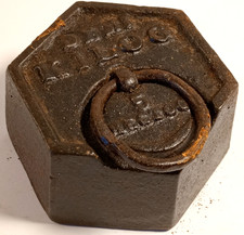 ANTICO PESO PER BILANCIA