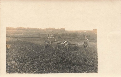 Cartolina fotografica soldati