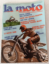 La Moto 8 1977 - Honda 400 Automatica - 250 Bultaco Frontera - Laverda 500