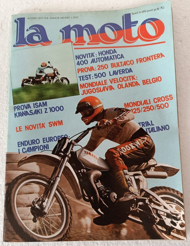 Moto 1977 honda 400 - 1977,