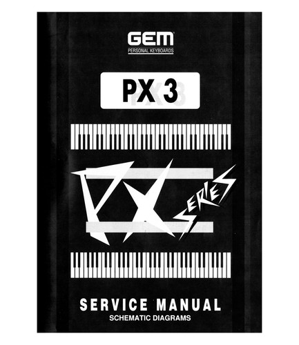 Gem px3 service manual - service,