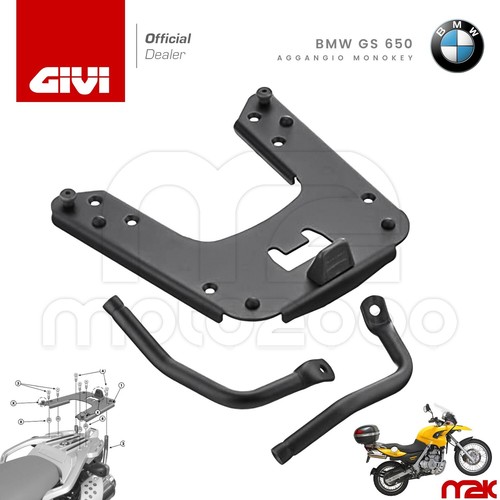 Sr685 givi attacco - givi, bauletto