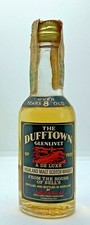 Miniature / Mignon Scotch Whisky The DUFFTOWN Glenlivet over 8 years old