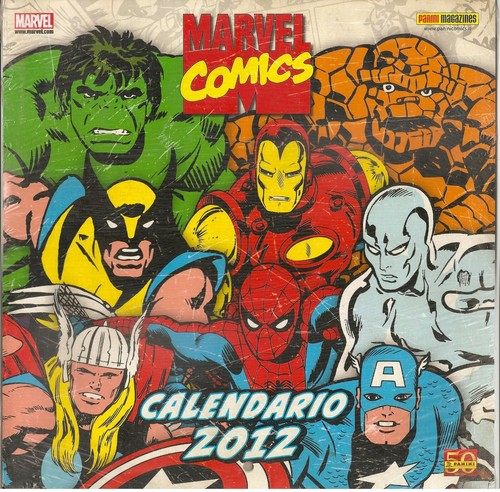 Calendario eroi marvel 2012 - calendario,