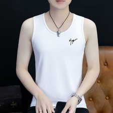 Gilet uomo estivo ostacolo sportivo girocollo leggings canotta smanicata maglietta