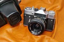 TM752 Zenit EM + obiettivo Helios 28 mm F2.8 fotocamera reflex pellicola 35 mm