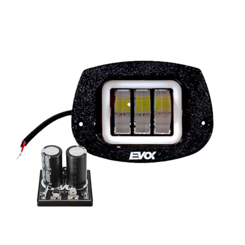 Faro fanale led evok iron - faro,