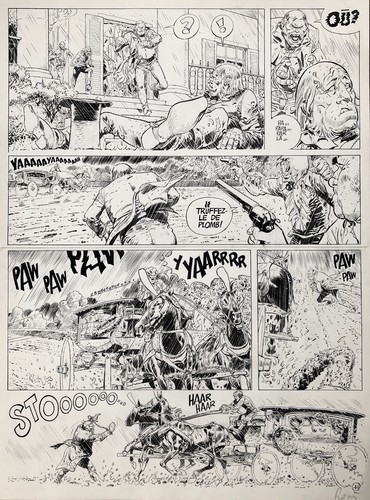 Planche originale jim cutlass - originale,
