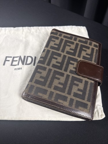 Fendi zucca tela agenda - zucca,