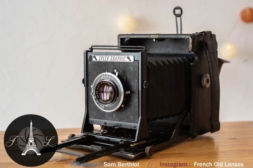 Graflex speed graphic raptar - +,