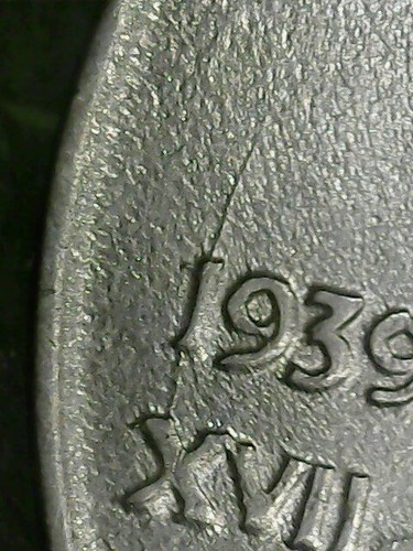 Centesimi 1939 errore - 1939,