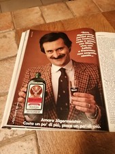 =PUBBLICITA del 1981= AMARO JAGERMEISTER 1313=OROLOGIO HUBLOT=OLIVETTI PRAXIS=