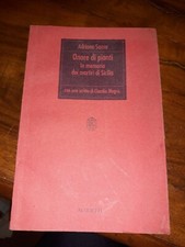 Adriano Sansa onore di pianti in memoria dei Martiri di Sicilia Marietti 1993 Ie