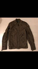 Pull & Bear giubbotto giacca moto bomber uomo S small ecopelle primavera autunno