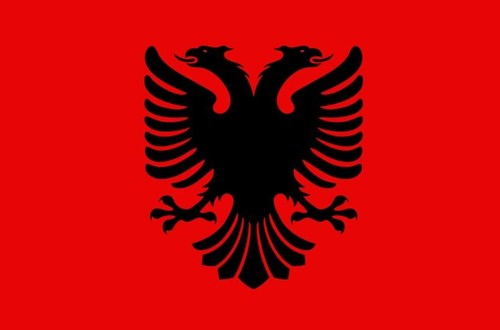 Bandiera albania x 150 - bandiera, 90