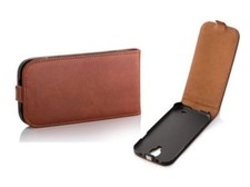 ^ Custodia flip vera pelle
