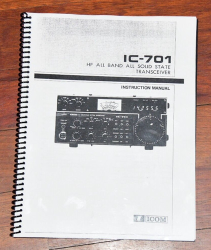 Manuale istruzioni icom - istruzioni,