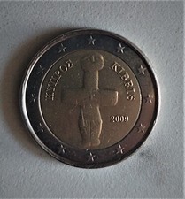Moneta euro cipro - moneta,