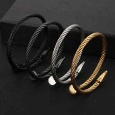 Bracciale Uomo Pelle Sintetica