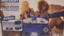 BUD LIGHT Blue Soft Cooler