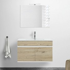 Mobile bagno sospeso da 90 cm
