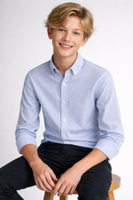 CAMICIA RAGAZZO ZIPPY OXFORT
