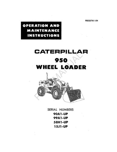 Manuale manutenzione operatori