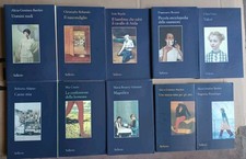 Lotto 10 Libri Sellerio Editore mai aperti Visibili In Foto BM/10