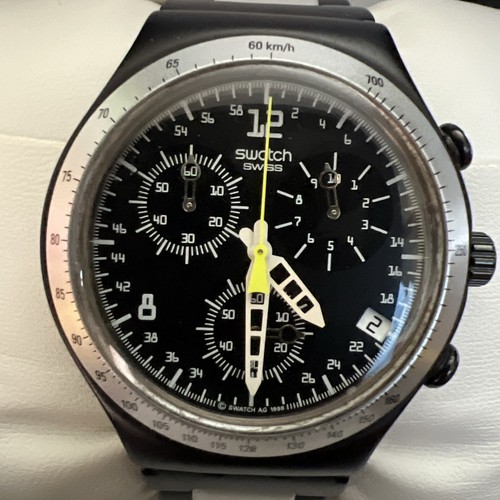 Swatch irony cronografo data - swatch,