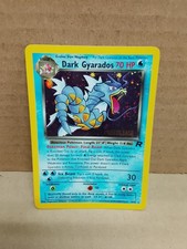 Pokémon Dark Gyarados 8/82 Team Rocket Prerelease Holo ENG