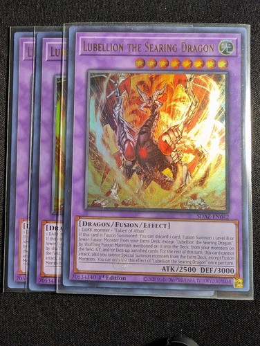 Yugioh lubellion il drago - 3x,