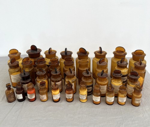 Antica collezione boccette - collezione, di