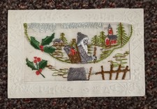 Vintage Embroidered Christmas
