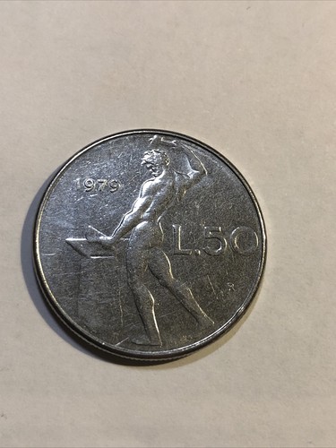 Moneta lire grande 1979 - moneta,