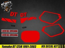 Kit Déco Moto pour / Mx Decal Kit for Yamaha DT 125 R - 1991 / 2003