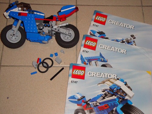 Lego 6747 creator moto race - lego,