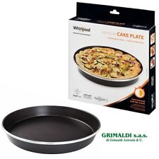 TORTIERA CRISP WHIRLPOOL PIATTO MICROONDE 28x26x4cm AVM280 MEDIUM CAKE PLATE