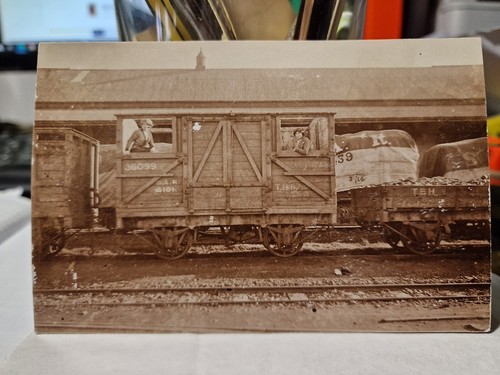 Foto cartolina treno merci - cartolina,